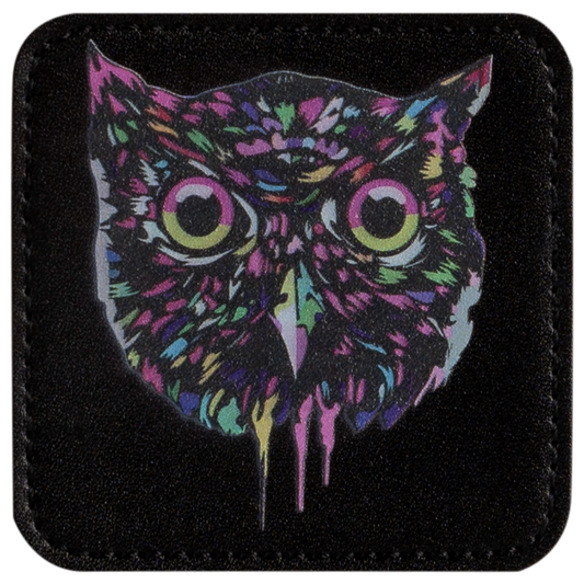 EG-Bros Patch *Eule Bunt*