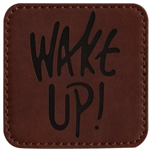 EG-Bros Patch *Wake Up* gelasert