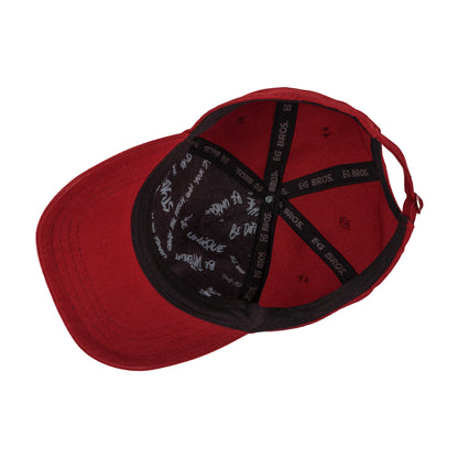 EG-Bros Basecap Weinrot