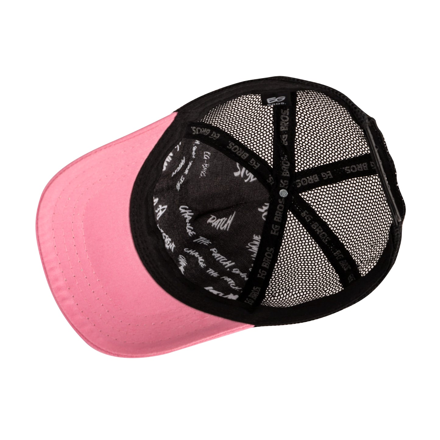 EG-Bros Trucker Cap KIDS Schwarz/Pink