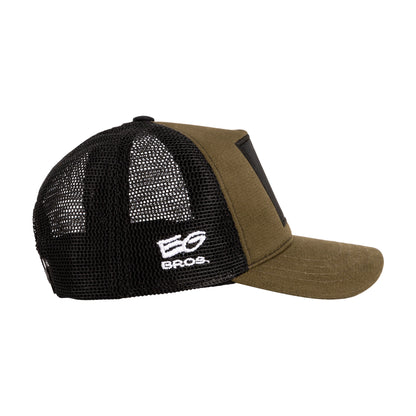 EG-Bros Trucker Cap KIDS Schwarz/Grün